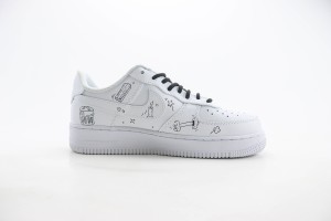 Nike Air Force 1 low back AFLB1000221