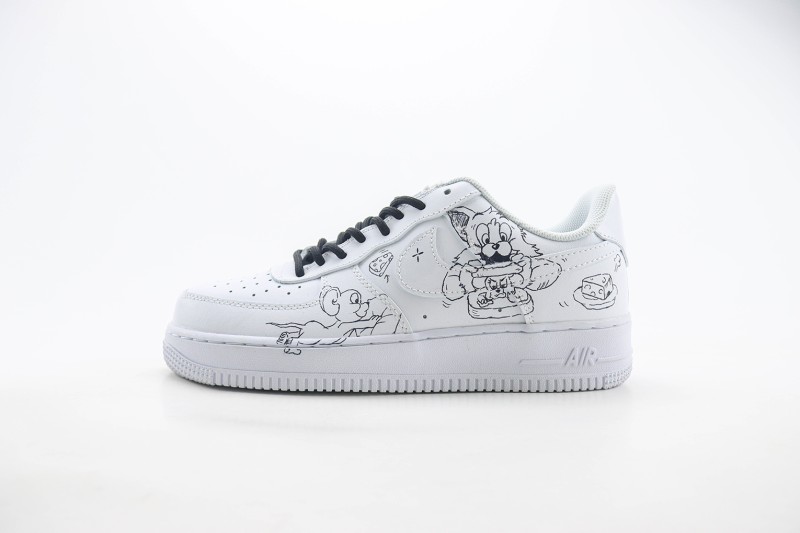 Nike Air Force 1 low back AFLB1000221